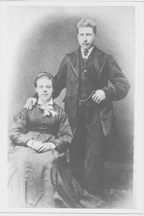 66.PNG - Johanne Johannesdotter (1849-1905) og Rasmus Hansen (1854-1898) (Foto Omkr. 1878) (Gladys's Oldefar og Oldemor)