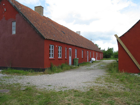 gaasekrogen-2.jpg - Fra 1936-39 boede Alfred og Hilma i Gaasekrogen.( Et af Faksekalkbruds huse.)