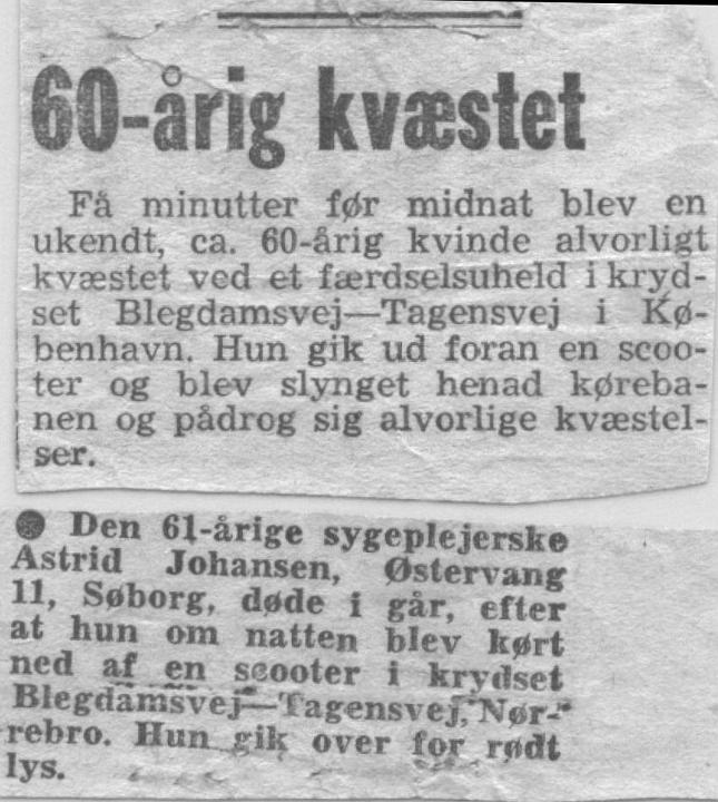 avis-klip.jpg - Avisudklip fra den 18 feb. 1962 (min mor var født i 1899 så hun var 62 år og det er Lyngby ,ikke Søborg)