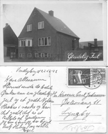 vordingborg.jpg - Egil's villa i Vordingborg Julekort fra 1937 (Adressen ? )