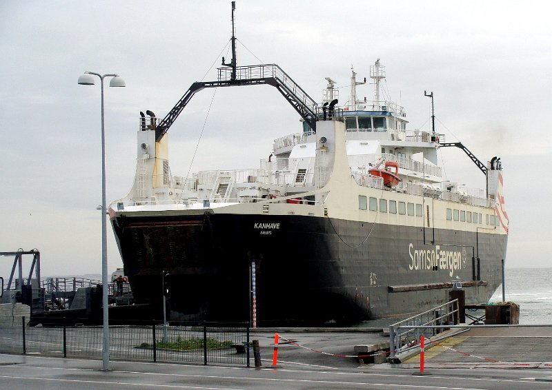 DSC04545.JPG - Fredag færgen Hov - Sælvig havn Samsø
